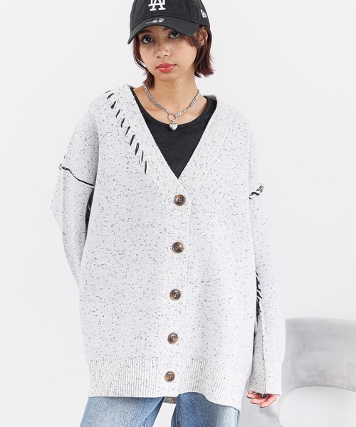 2月6日までの限定価格‼️ 【人気商品】WフェイスZIPカーディガン CAPRICIEUX LE'MAGE（カプリシューレマージュ）の「WフェイスZIP
