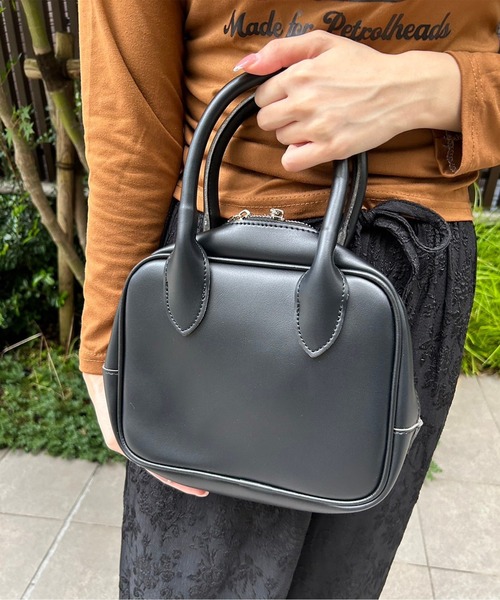 【 新品 未使用 】 WCJ 2way スクエア トート バッグ ショルダー 黒 新品 未使用 】 WCJ 2way スクエア トート バッグ ショルダー 黒