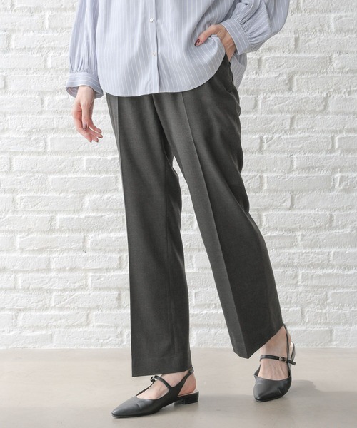 ワークパンツ フレアシルエット DAMA GLOBAL WORK パンツ ウツクシルエットフレアパンツTall/252440
