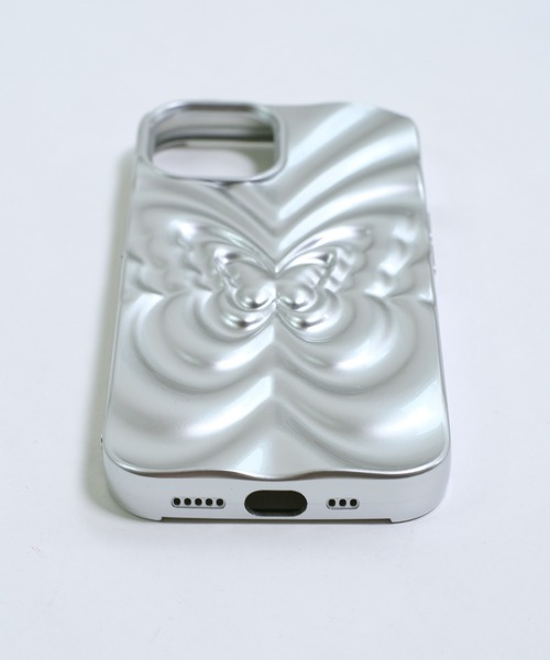 iPhoneXS/X ダイヤモンド スマホケース スワロフスキー バタフライ shopnikoniko スマホケース バタフライデザイン