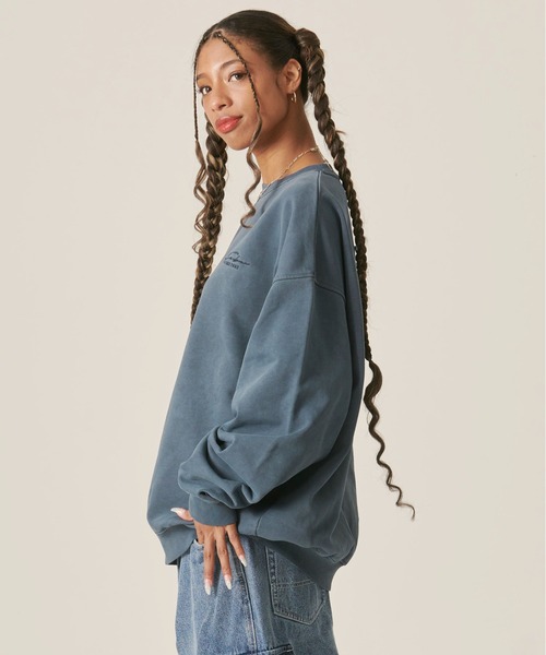 その他ブランド / スウェット/XXL/コットン/PUP FUBU（フブ） トレーナー スウェット ブランド ロゴ カットオフ