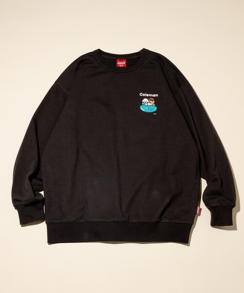Coleman×matsui×FREAK'S トレーナー　ダークグレー Coleman トレーナー スウェット Coleman/コールマン Coleman