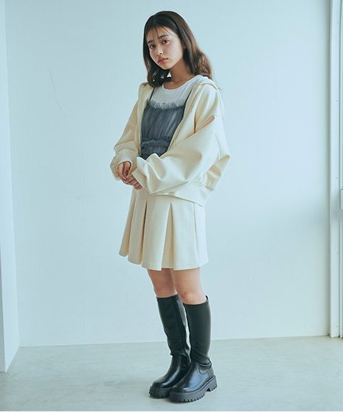 LOVETOXIC パーカー ダンボールジップパーカ キッズ 子供服 女の子