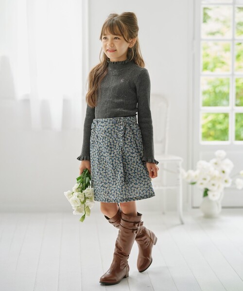 組曲（KUMIKYOKU） ニット セーター 「150-160cm」リブニット キッズ