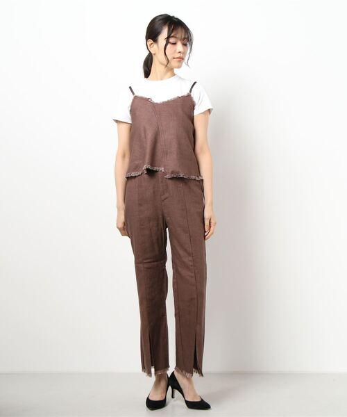 MURUA 「MURUA」 セットアップ 1 ブラウン レディース
