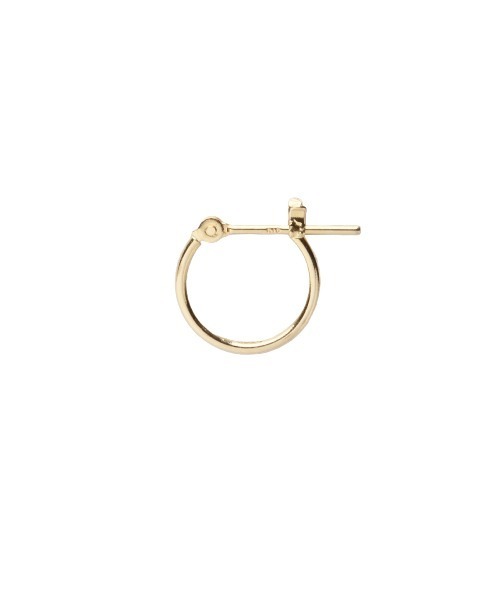 18金 フープ ピアス 楽天市場】18金 フープ ピアス メンズ 18k 「 NEW スタンダード