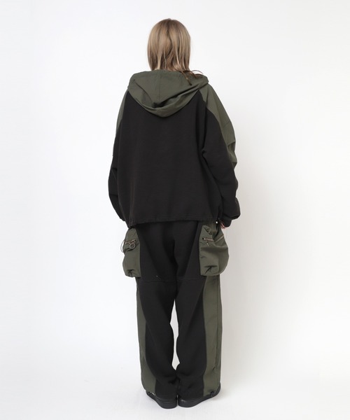 RNA パンツ R4271 スラブ裏毛ミリタリースウェット レディース  