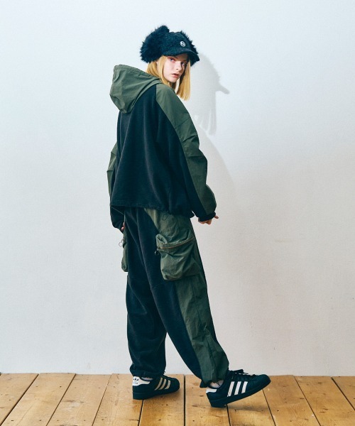 RNA パンツ R4271 スラブ裏毛ミリタリースウェット レディース  