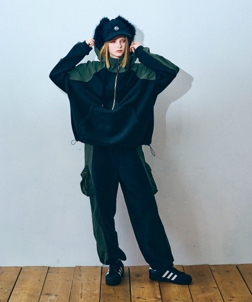 RNA パンツ R4271 スラブ裏毛ミリタリースウェット レディース  