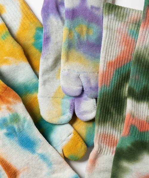 NODAL（ノーダル） 靴下 Tie Dye Long Socks タイダイ ロングソックス