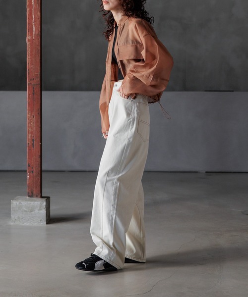【INTER FACTORY】カーブデニム INTER FACTORY ジーンズ デニム デニムパンツ kumika - カーブ