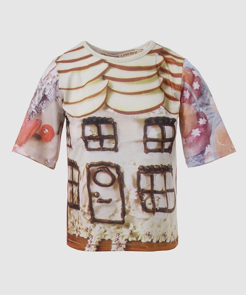 tシャツ Fitted Short Sleeve Jersey Top レディース