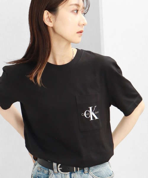 【  Jeans】カジュアルスタイル/CKロゴTシャツ Calvin Klein tシャツ 「Calvin JEANS/カルバンクライン