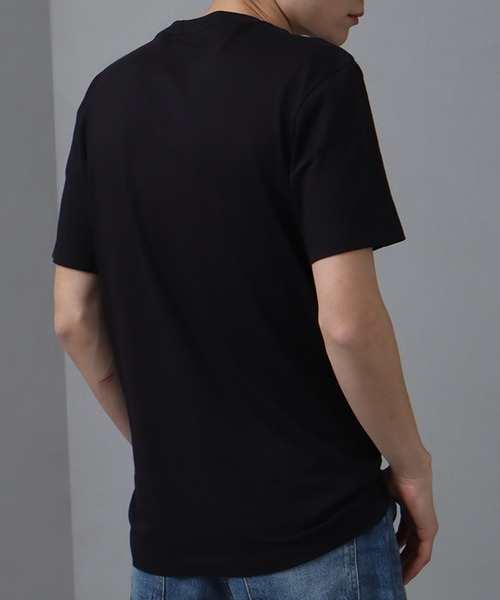   CKロゴ スクエアブラー 半袖Tシャツ Calvin Klein カルバンクライン Tシャツ 半袖 フロントロゴ CK