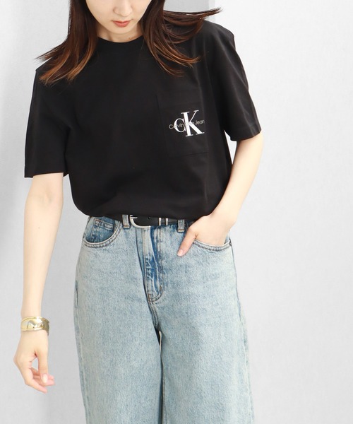   Jeans Tシャツ 半袖 グラフィック モノグラム CK セール】【Calvin Klein JEANS/カルバンクライン ジーンズ】ワン