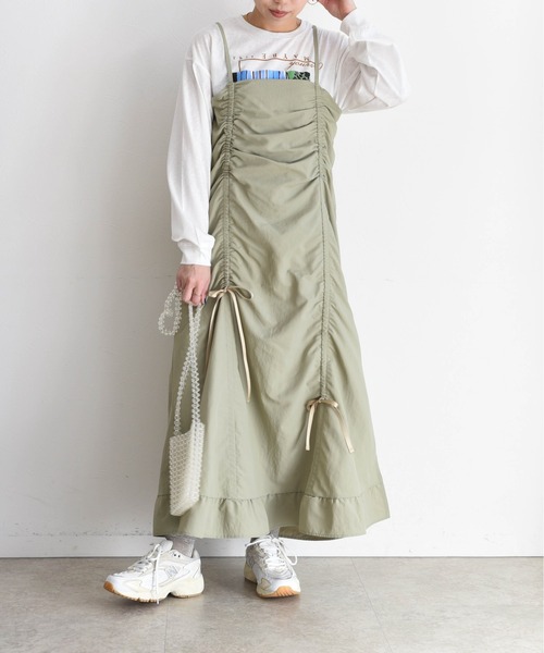 Eimee Law（エイミーロウ） ワンピース ドロストリボンキャミ