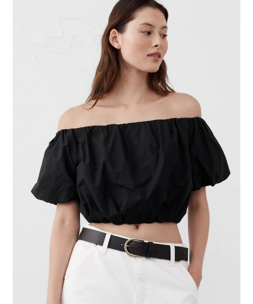 BANANA REPUBLIC ブラウス シャツ FACTORY STORE バブルスリーブ