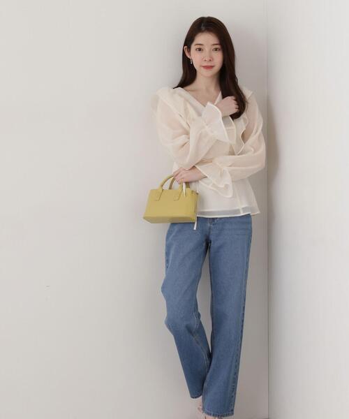 ラッフルシアーブラウス ラッフルシアーブラウス/MM528107 – MISCH MASCH|31 Sons de mode