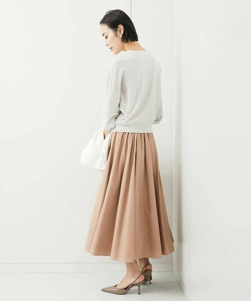 ニット セーター ホールガーメント(R)ボトルネックニット レディース MICHEL KLEIN ニット セーター ホールガーメント(R)ボトルネック