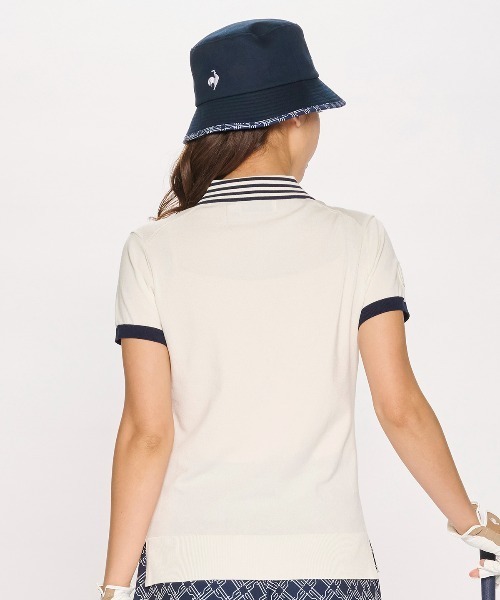 le coq sportif - le coq sportif ハイネック半袖ニットシャツ &amp;スカート❣️ le coq sportif - le coq sportif ハイネック半袖ニットシャツ