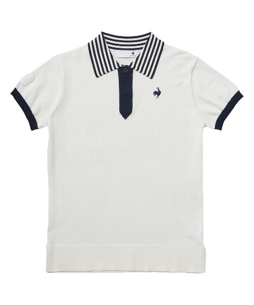 le coq sportif GOLF ニット セーター ニット半袖シャツ