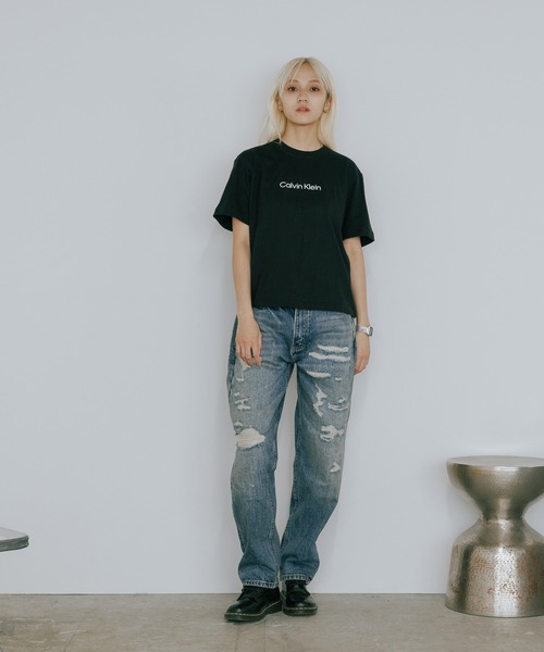 Calvin Klein tシャツ Klein/カルバンクライン SS RLXD STANDARD