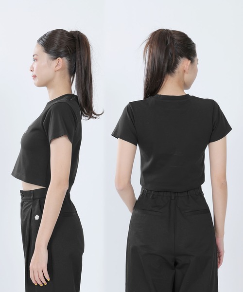 マリークワント　Tシャツ　半袖シャツ　プルオーバー　ロゴデイジー【新品未使用】 MARY QUANT tシャツ マリークワント mary quant シンプル