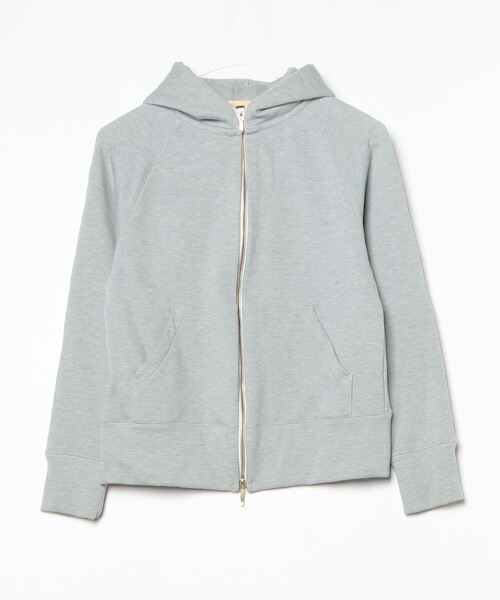 BARNYARDSTORMグレー ジップ 裏毛パーカー BARNYARDSTORM 「BARNYARDSTORM」 ジップアップパーカー 0