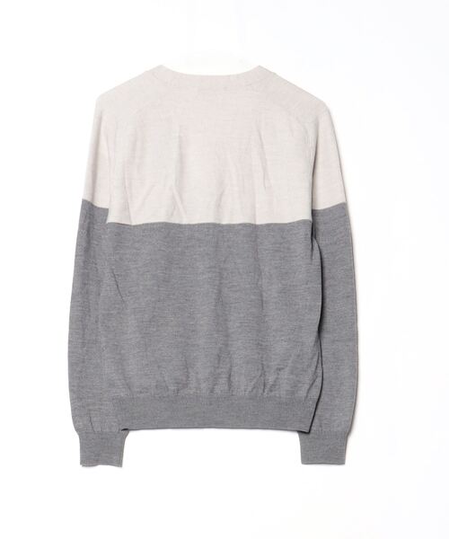 「CARVEN」 ニットカーディガン S グレー メンズ_画像2