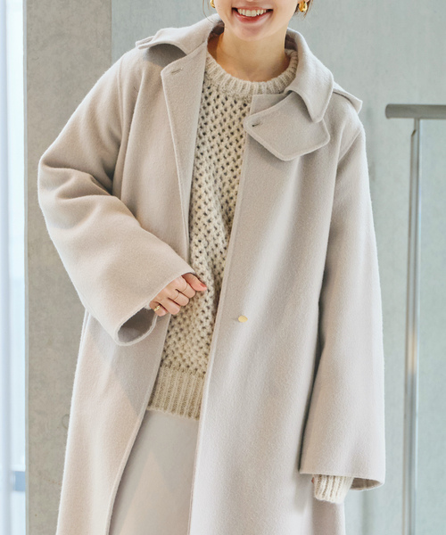 IENA（イエナ） コート 38 グレー レディース : ZOZOTOWN Yahoo!店