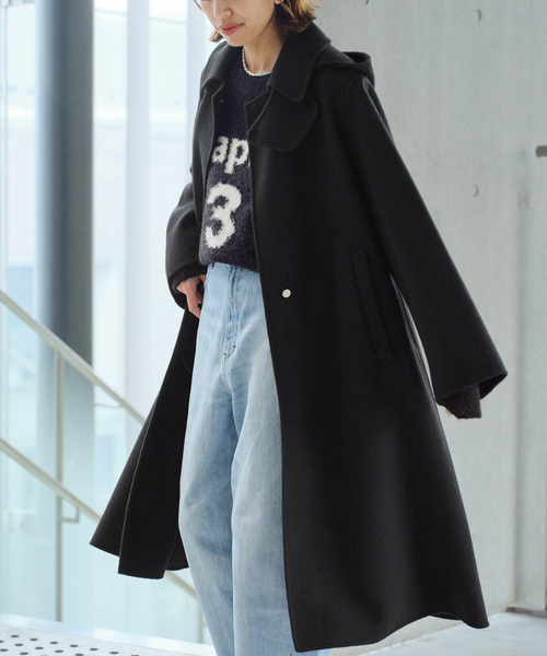 イエナ ダブルモッサコート 38 グレー ダブルモッサコート◇ | イエナ