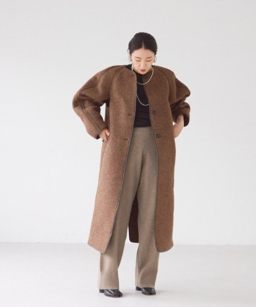 「TODAYFUL」 イージーパンツ 36inch ベージュ レディース_画像8