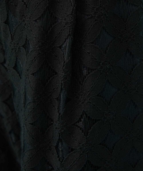 Jocomomola（ホコモモラ） パンツ Flor 総レースワイドパンツ