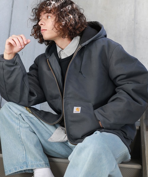 Carhartt（カーハート） ブルゾン L チャコール メンズ : ZOZOTOWN