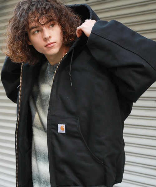 「Carhartt」 ブルゾン L チャコール メンズ_画像2