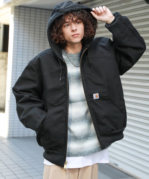 「Carhartt」 ブルゾン L チャコール メンズ_画像3