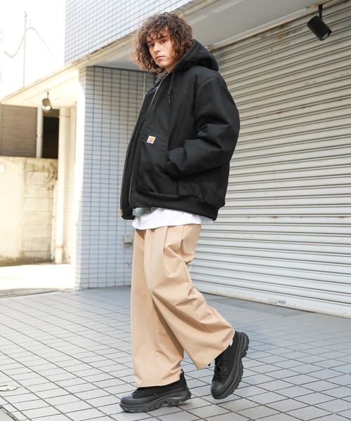 「Carhartt」 ブルゾン L チャコール メンズ_画像4