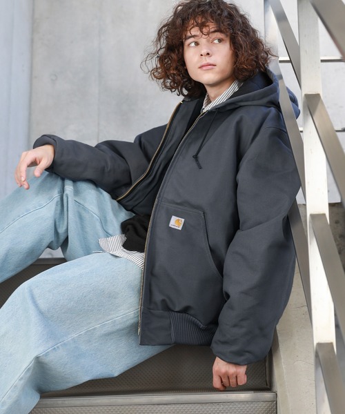 Carhartt（カーハート） ブルゾン L チャコール メンズ : ZOZOTOWN
