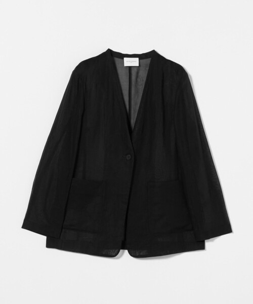 ⌘ ciiia ⌘ ユナイテッドアローズシアージャケット36 UNITED ARROWS シアー ジャケット 36 ブラック - メルカリ