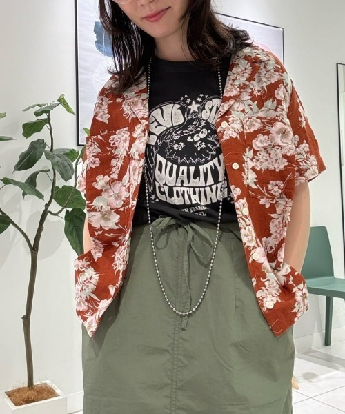 ブラウス シャツ 「Levi's」開襟シャツ レディース