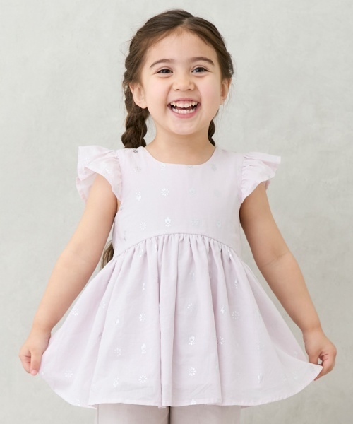 チュニック 「リンク」箔プリントチュニック(キッズ) キッズ 子供服 女の子 | petit main | 02