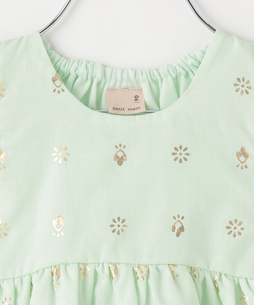 チュニック 「リンク」箔プリントチュニック(キッズ) キッズ 子供服 女の子 | petit main | 12