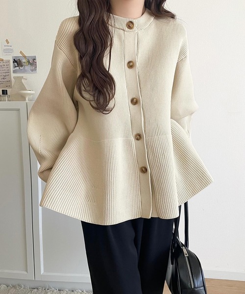 classicalelf（クラシカルエルフ） カーディガン 着るだけでメリハリ