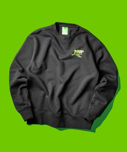 HUF（ハフ） スウェットカットソー X-LARGE アッシュグレー メンズ