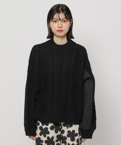 niko and…（ニコアンド） 長袖ニット MEDIUM レッド レディース