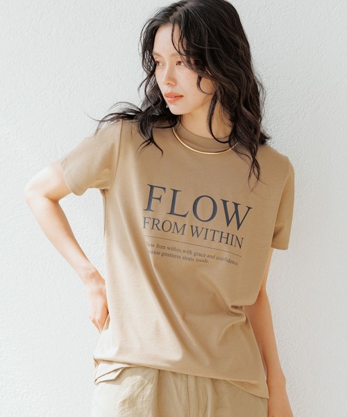 tシャツ BARNYARDSTORM / FLOWロゴT / マシンウォッシャブル レディース BARNYARDSTORM tシャツ / FLOWロゴT マシンウォッシャブル