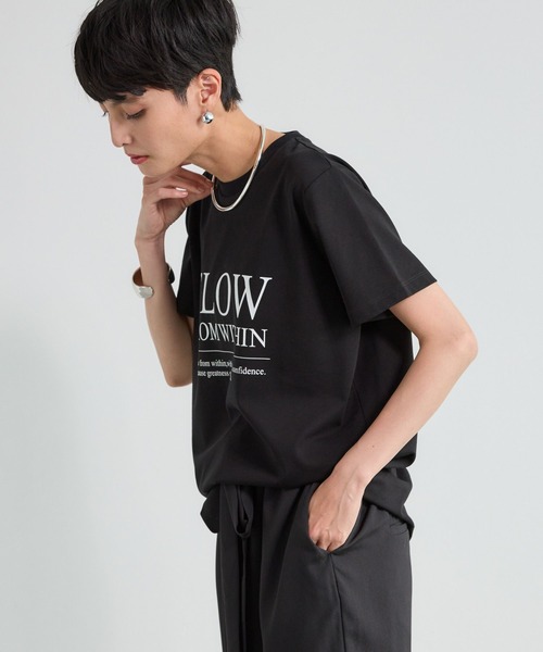 tシャツ BARNYARDSTORM / FLOWロゴT / マシンウォッシャブル レディース BARNYARDSTORM tシャツ / FLOWロゴT マシンウォッシャブル