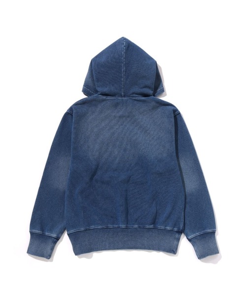 ★冬物処分特価★BAPE エイプ レディース XS パーカー グレー シャーク パーカー レディース XSサイズ 1st camo a bathing ape