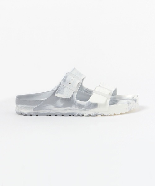 ☆未使用☆ビルケンシュトック☆22㌢☆サンダル☆ラメ入り☆シルバー×ホワイト。 BIRKENSTOCK（ビルケンシュトック） サンダル 「HEREIAM」/ARIZONA EVA
