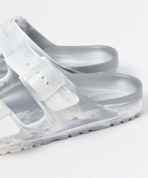 ☆未使用☆ビルケンシュトック☆22㌢☆サンダル☆ラメ入り☆シルバー×ホワイト。 BIRKENSTOCK（ビルケンシュトック） サンダル 「HEREIAM」/ARIZONA EVA